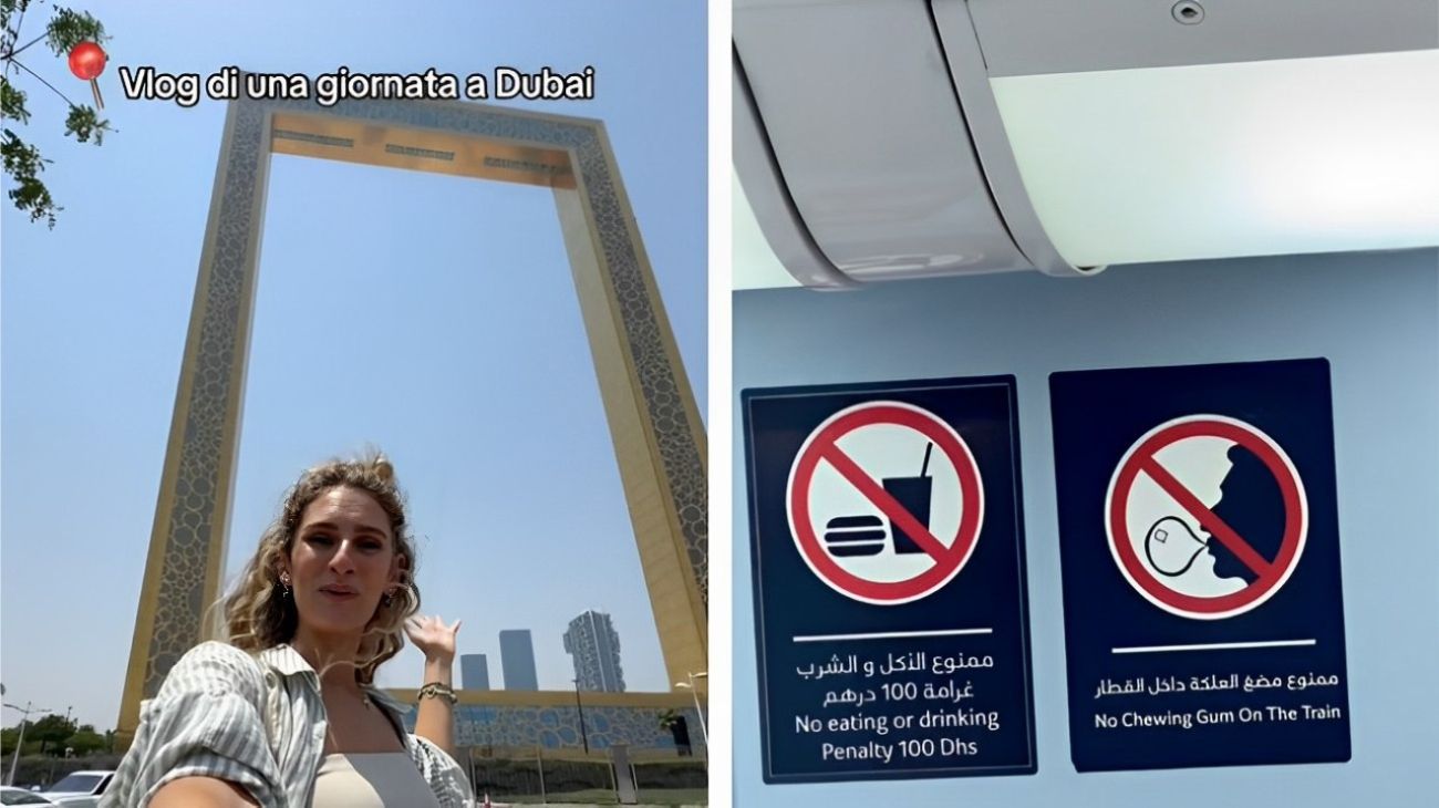 Va in vacanza a Dubai e scopre una cosa mai vista prima: "Ecco cosa non puoi fare in metropolitana"