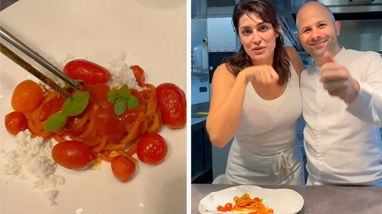 Elisa Isoardi prepara gli spaghetti ai 7 pomodori: ricetta da veri chef perfetta da fare a casa