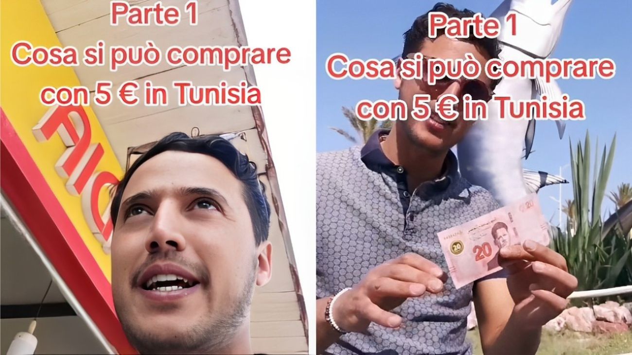 Influencer mostra cosa compra con 5 euro in Tunisia e resta di stucco: "Dopo la pensione mi trasferisco qui"