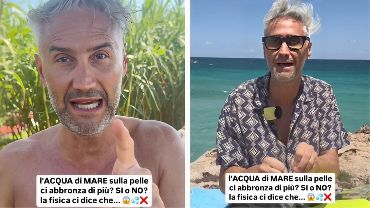 L'acqua di mare fa abbronzare di più? Fisico sfata un mito e rivela finalmente la verità