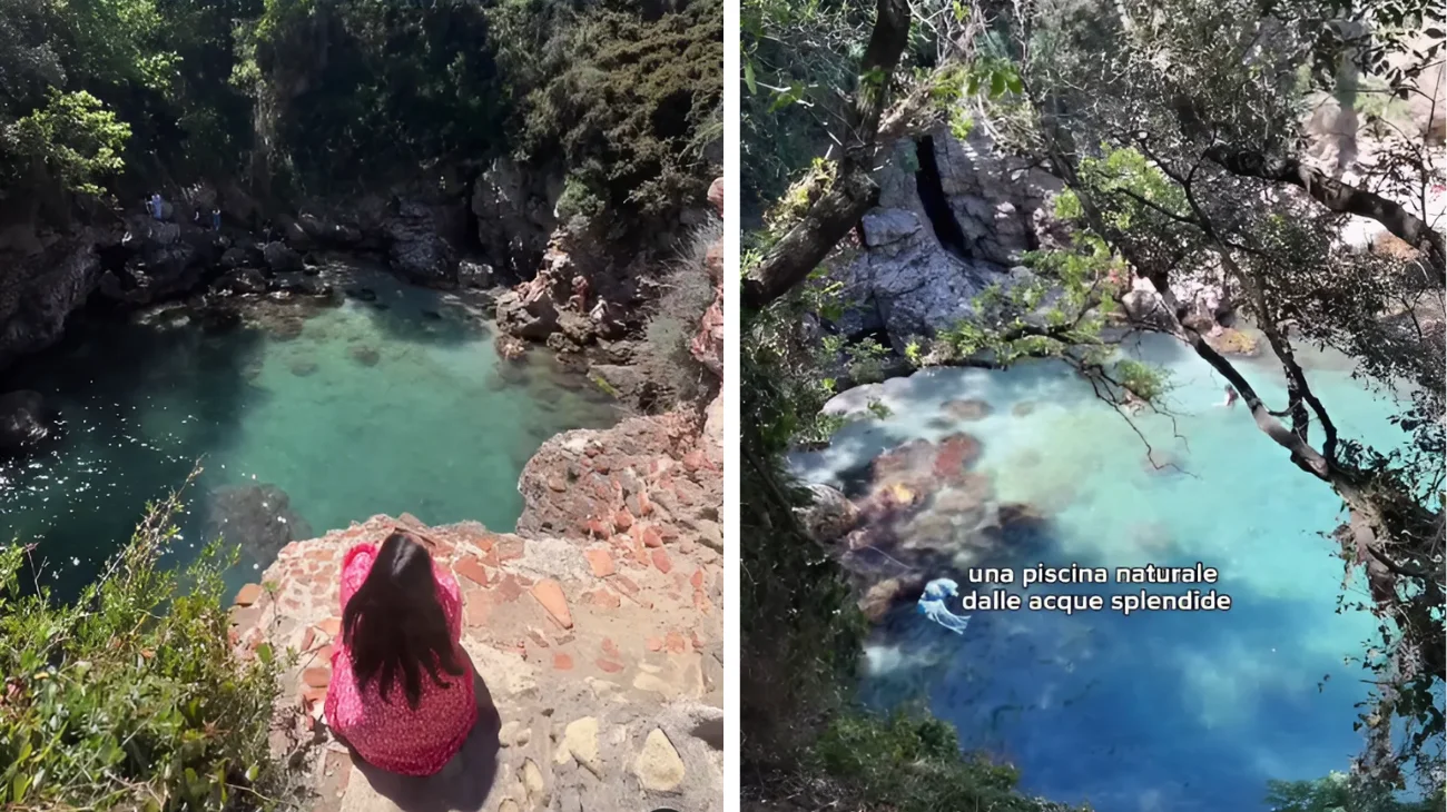 sorrento piscine naturali come raggiungere