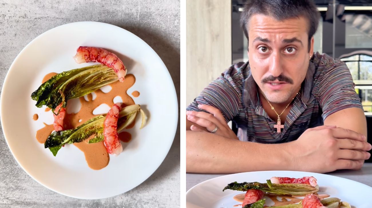 Edoardo Franco trasforma la storica ricetta del cocktail di gamberi: l'idea geniale del vincitore di Masterchef